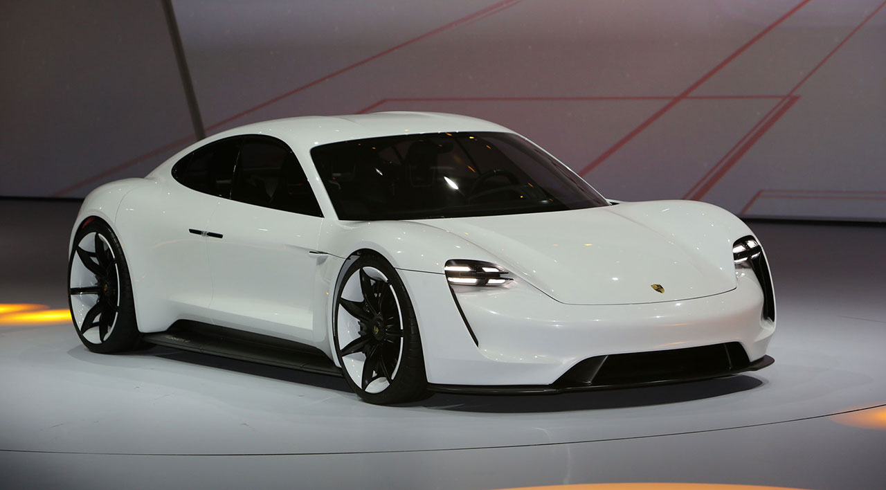 Porsche Mission E Concept Car