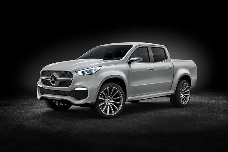 The Mercedes X Class Concept Pick-up Truck 