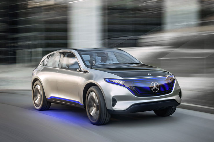Paris Motorshow Mercedes EQ Electric Concept