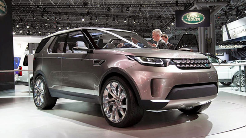 Paris Motorshow Land Rover Discovery