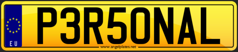 Custom Number Plates