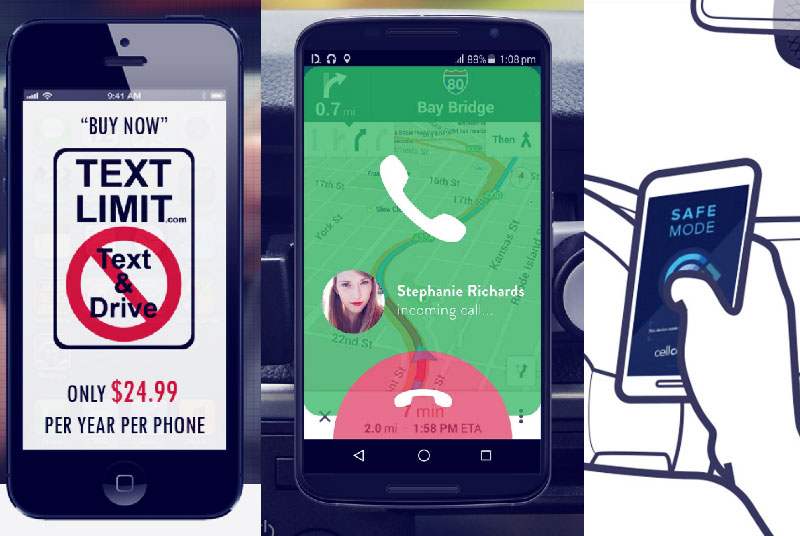 Apps to prevent distracted driving